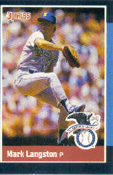 1988 Donruss All-Stars Baseball Cards  026      Mark Langston